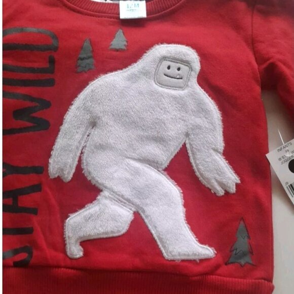 Baby Boys 2 Piece Jogger Set Size 12 Months New - Picture 5 of 6